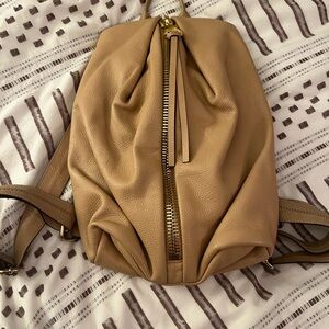 Aimee Kestenberg Tan Leather Backpack